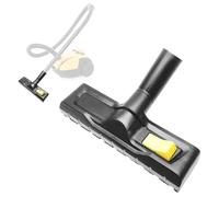 Switchable Wet and Dry Suction Nozzle for Kärcher WD5, WD6 - Floor Nozzle with Brush Strip, Rubber Strips, Foot Switch, Side Wheels, Suitable for Dry and Wet Cleaning, with Parking Nose