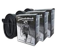 Switchback Inner Tubes 700 x 25-32c, 48mm Valve Length (3 Pack) | For road bike, cyclo-cross, touring, commuter, TT bikes