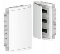 ELEGANT 3x12 Flush-Mount Enclosure PE+N White Door 2455-00