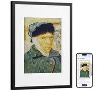 SwitchBot AI Art Frame 13.3'', Wireless Digital Photo Frame, Electronic Ink Picture Frame, Extremely Long Battery Life, Table and Wall Mountable, Alexa Compatible, AI-Generated Art