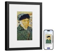 SwitchBot AI Art Frame 7.3'', Wireless Digital Photo Frame, Electronic Ink Picture Frame, Extremely Long Battery Life, Table and Wall Mountable, Alexa Compatible, AI-Generated Art