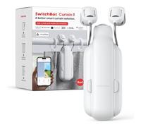 SwitchBot Smart Automatic Curtain Opener - Bluetooth Remote Control with App/...