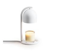 SwitchBot Smart Candle Warmer Lamp with Timer and Dimmer, Matter-Enabled Candle Heater for Apple Home & Alexa, Electric Wax Melter for Birthday, Housewarming Gift, Elegant Home Decor, White