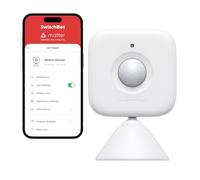 SwitchBot Smart Motion Door Sensor - Wireless Home Security System, PIR Motion Detector Alert, Add SwitchBot Hub Mini to be Compatible with Alexa