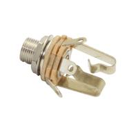 Switchcraft L12B Stereo Jack Socket 1/4" wi 3/8" (9.5mm) Thread