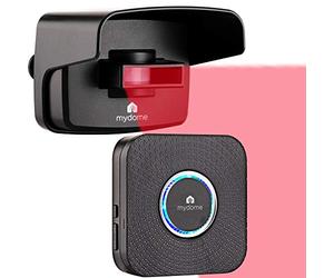 Switched On Products Mydome Wireless Driveway Motion Alarm | DIY Home Security Motion Sensor Plugin Chime Kit, Designed for Gardens, Sheds & Outdoor Security, Clear Audio & Visual Notification