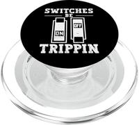 Switches Be Trippin Electrician and Electrical Switches PopSockets PopGrip for MagSafe