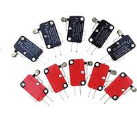 Switches Limit Switch 10pcs V-155-1C25 Micro Short Hinge Roller Lever Arm
