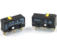 Switches Micro 10pcs/Pack SS-5 Limit Switch 1.47N Pure Silver Contacts