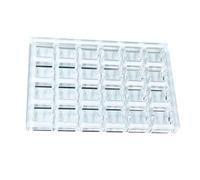 Switches Tester Base Clear Acrylic Plate For Cherry MX Switches Storage Base Acrylic Switches Tester Frame 4x6 Grid Key Switches Testing Equipment