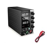 Switching DC Lab Power Supply Adjustable Laboratory 120V 60V 30V 10A 5A Regulated Voltage Regulator Bench Source With 4 Digit Display Suitable for Laboratories, Maintenance, etc(SPS-C605 60V 5A-01)