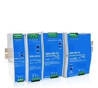 Switching Power Supply NDR-75W 120W 240W 480W Industrial Rail 12V 24V 48V AC/DC Single Output Power Transformer(NDR-120-12 12V10A)