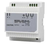 Switching Power Supply Rail-mounted DR-60-24V2.5A DC Output DR-120-24V5A 12V10A(DR-480-24(24V 20A))