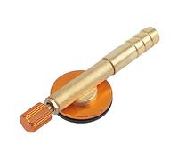 Switching Valve, Brass Gas Refill Adapter Safety Stove Switching Valve for Outdoor Camping(Red)