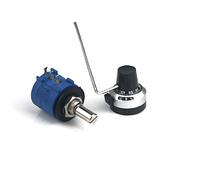 Switian 3590S-2-103L B10 Kohm Rotary Wire Wound Precision Potentiometer, Precision Multi turn Wirewound Potentiometer, Adjustable Resistor Counting Dial Rotary Knob