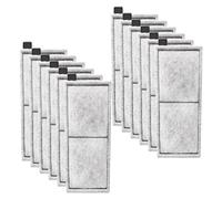 Switior 12 Pieces Large Filter Cartridge for Top-Fin RF-L-Filter, Aqurium Filter Cartridge Refill for Top Fin Desktop Aquariums with Large Retraction Filter