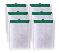 Switior 6 Pack Aquarium Filter Cartridge for Whisper Bio-Bag Filters, Large Replacement Filter Cartridges for Whisper Filters 20i,40i/IQ20,30,45,60/PF20,30,40,60 and ReptoFilter