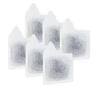Switior 6-Pack XS Cartridges for Tetra Whisper Extra Small, Up to 3 Gallons | 3-stage microfiber & carbon removes 99% impurities/odors. Fits 2.2"x2.2" XS, AquaCulture, Top Fin EF-S, Imagitarium H-mini