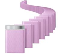 Switory 50pcs Padded Envelopes Purple Bubble Mailers 6x10 Waterproof Envelope Mailer Bags Opaque Bubble Envelopes Thick A5 Packaging for Jewelry, Makeup Lavender