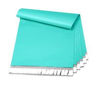 Switory Parcel Bags Postal Bags Shipping Bags Strong Adhesive Mailing Bags, Waterproof and Tear-Proof Multipurpose Envelopes for Clothing, Small Business, Boutique, 30.5 x 39.5cm, Teal Green, 25pcs
