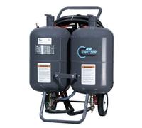 Switzer 10 Gallon Sand Blaster Dual Tank Soda & Abrasive Blasting Machine Grey