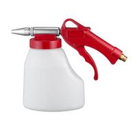 SwitZer 1L Handheld Soda Blaster Gun, Portable Air-Powered Baking Soda Blast Gun with 5mm Replaceable Steel Nozzle for Graffiti Removal, Fire Restoration, Mould Cleaning & Delicate Surface Preparation
