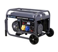 SwitZer 2800W Petrol Generator 230V for Outdoor Use With Electric Start Wheels