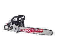 SwitZer 45cc Petrol Chainsaw 18 Inch 1700W 2-Stroke Chainsaw Heavy Duty Tree Cutting Wood Logging Saw with Easy Start & Chain Brake