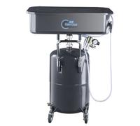 Switzer 50L Pneumatic Parts Washer Degreasing Tank Air Gun Workshop Cleaner Grey