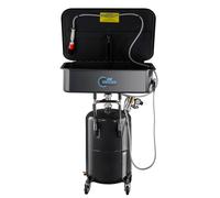 SwitZer 50L Pneumatic Parts Washer Degreasing Tank Air Gun Workshop Cleaner Grey