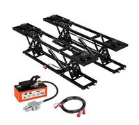 Switzer 7000Lbs Pneumatic Car Lift Portable Mid Rise Scissor Lift 3200Kg Steel