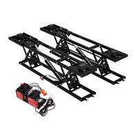 Switzer 9000Lbs Portable Electric Hydraulic Scissor Car Lift 230V Vehicle Hoist