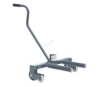 SwitZer Heavy-Duty Adjustable Wheel Dolly 220kg Capacity 280-605mm Height Range 860mm Ergonomic Handle for Wheel Tire Tyre Lifting Moving Equipment and Transport Grey