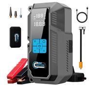 Switzer Car Jump Starter 3000A With Air Compressor 12V Battery Booster Power Pack Bank