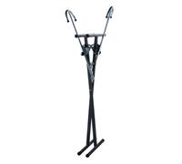 SwitZer Folding Bumper Stand Rotating Paint Panel Stand, Heavy Duty Folding X Frame Spray Stand with Adjustable Support Arms, Auto Body Bonnet Door Painting Stand for Car Repair