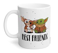 Switzer Kreations Best Friends Mug, BabyYoda Gizmo Mug, Personalized Gifts for Friends, Gifts for Bestie, Best Friends Gift, 11oz and 15oz Sizes (11 Ounces)