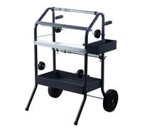SwitZer Mobile Masking Paper Dispenser Trolley 2-Roll Masking Film & Tape Stand
