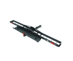 Switzer Motorcycle Hitch Carrier 485Lbs Dirt Bike Hauler Rack 2" Receiver Grey