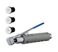 SwitZer Pneumatic Sandblasting Gun with 4 Ceramic Nozzles 2mm, 2.5mm, 3mm & 3.5mm, 1/4" NPT Inlet, Abrasive Sandblaster Spray Gun for Rust Removal, Paint Stripping & Surface Preparation