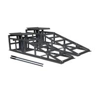 Switzer Vehicle Car Ramp - Lift 2 Ton Hydraulic Jack Garage Heavy Duty Grey x 2