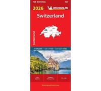 Switzerland 2026 - Michelin National Map 729