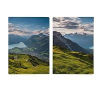 Switzerland Alps Passport Holder Slim PU Leather Passports Wallet Portable Passports Protector Passport Cover