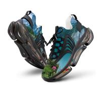Switzerland Beautiful Lake Men's Road Running Shoes