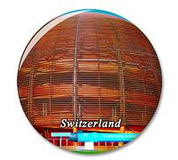 Switzerland Cern Fridge Refrigerator Magnet Decorative Magnet Sticker Travel Souvenir Collection Tourist City Gift Whiteboard Kitchen