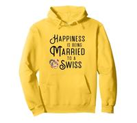Switzerland Flag Wedding Anniversary Engagement Swiss Pullover Hoodie
