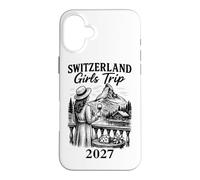 Switzerland Girls Trip 2027 Swiss Travel Case for iPhone 16 Plus
