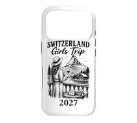 Switzerland Girls Trip 2027 Swiss Travel Case for iPhone 17 Pro