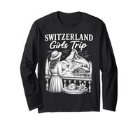 Switzerland Girls Trip Alpine Adventure Long Sleeve T-Shirt