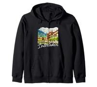 Switzerland Interlaken Zip Hoodie