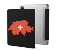 Switzerland Map with Flag Tri-fold Tablet Case